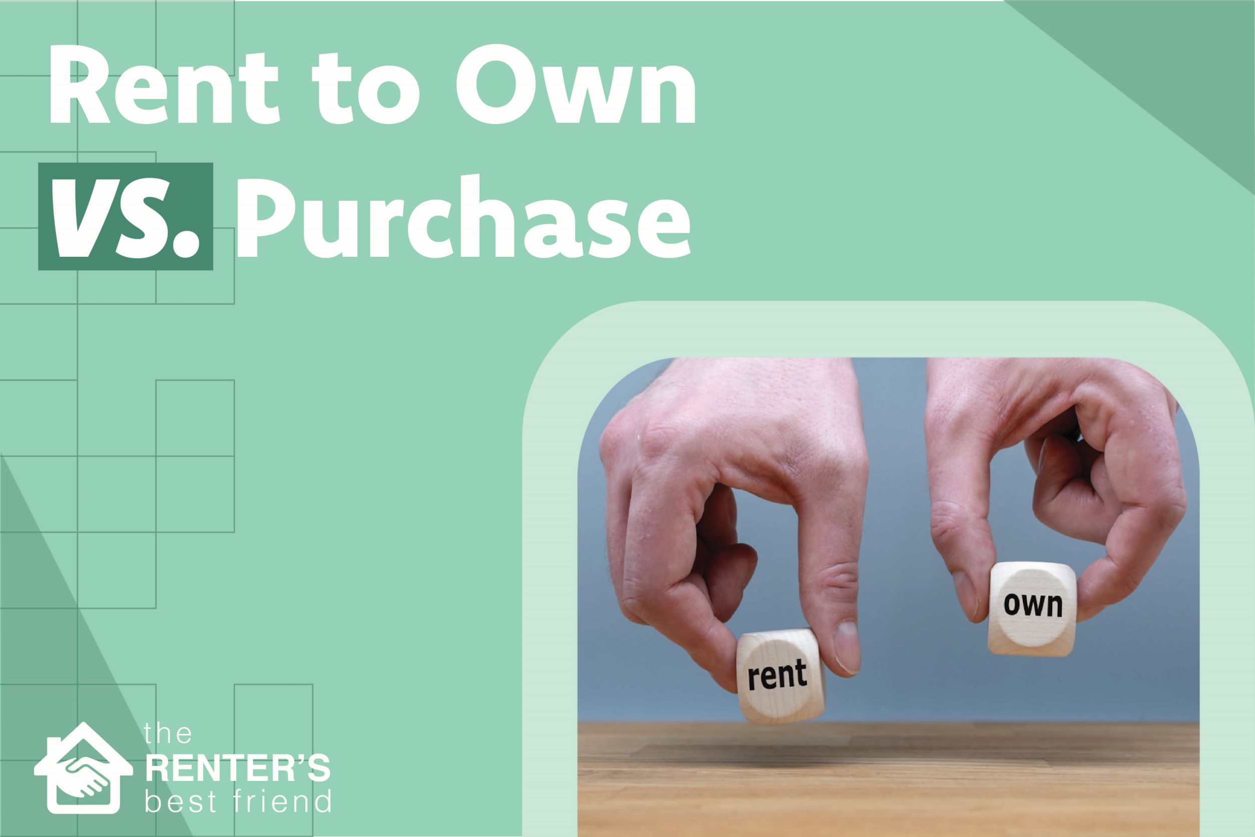 Rent to own homes versus outright purchase