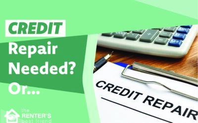 When Do You Need Credit Repair?