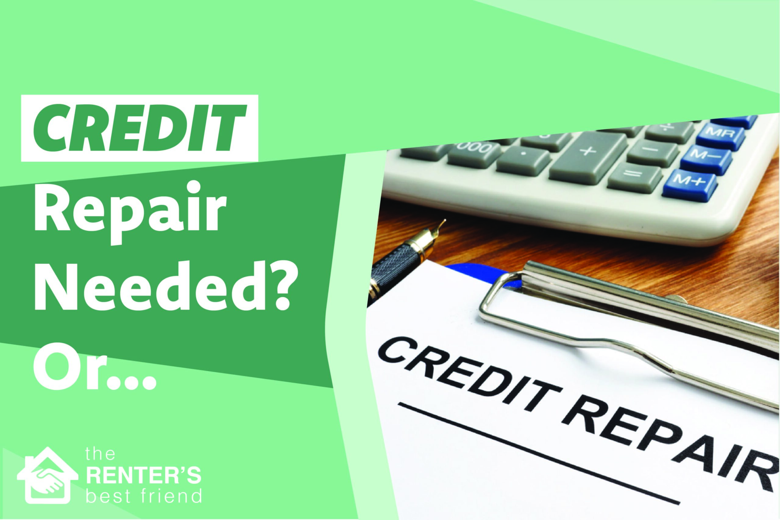 When Do You Need Credit Repair
