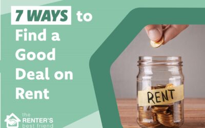 7 Ways To Find A Good Deal On Rent