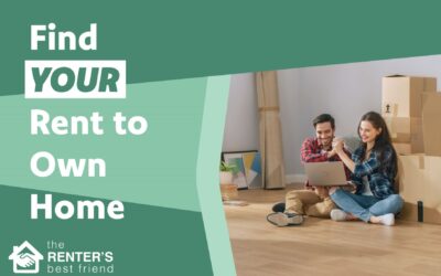 Renters: Find A Rent To Own Home