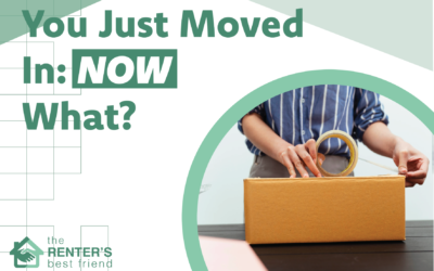 So You Just Moved In. Now What?